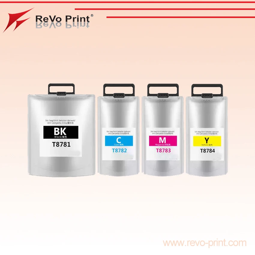 High Quality T8781 T8782 T8783 T8784 Ink Bag Cartridge For Workforce Pro WF-R5190DTW/5190 DW BAM/5690 DTWF/5690 DTWF BAM/5690DTW