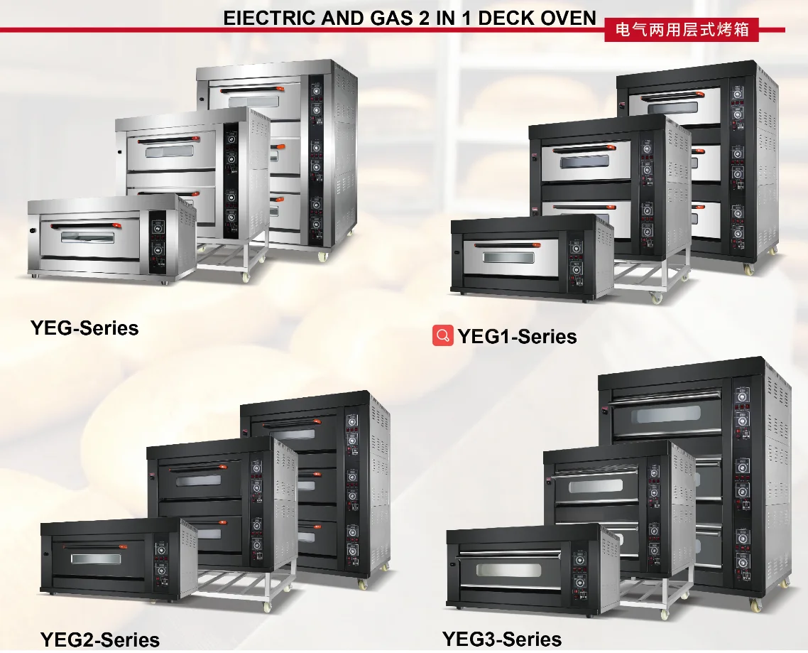 ELECTRIC and gas oven