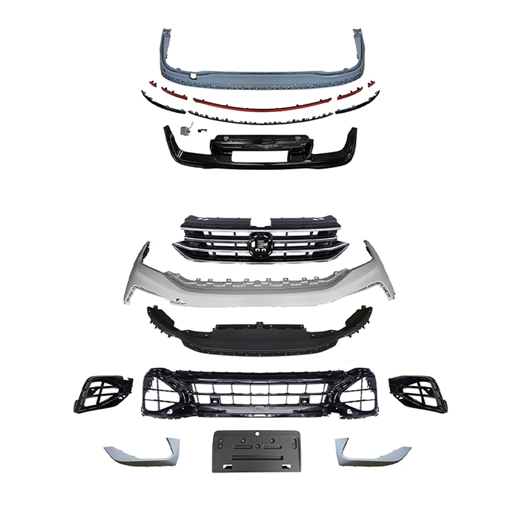 FRONT BUMPER Body Kit auto body sets Used for 2021 Tiguan upgrade 2022 Tiguan R Series