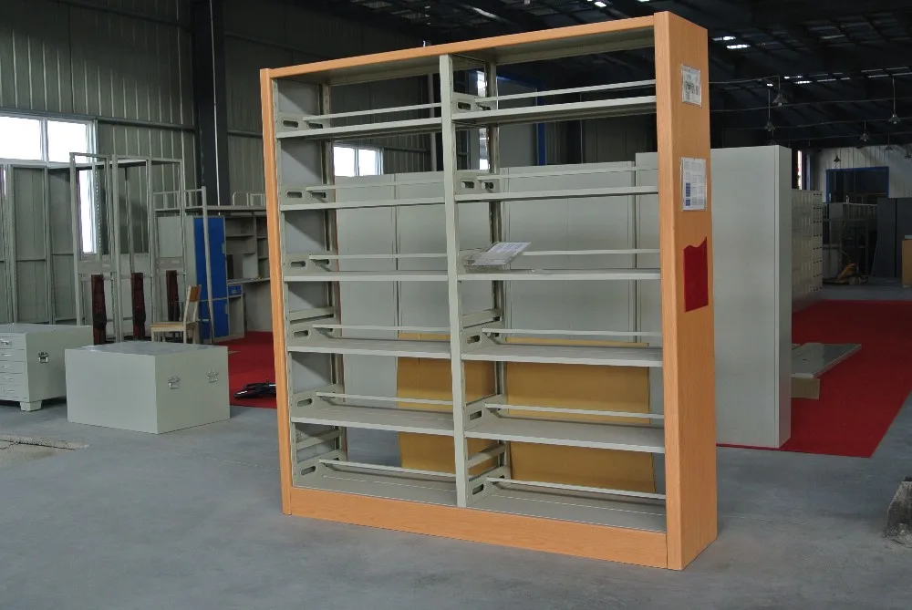 Cheap Metal Library Book Shelves Wholesale Bookshelf Metal used Library Bookcases Library Book Shelf Book Shelf Design