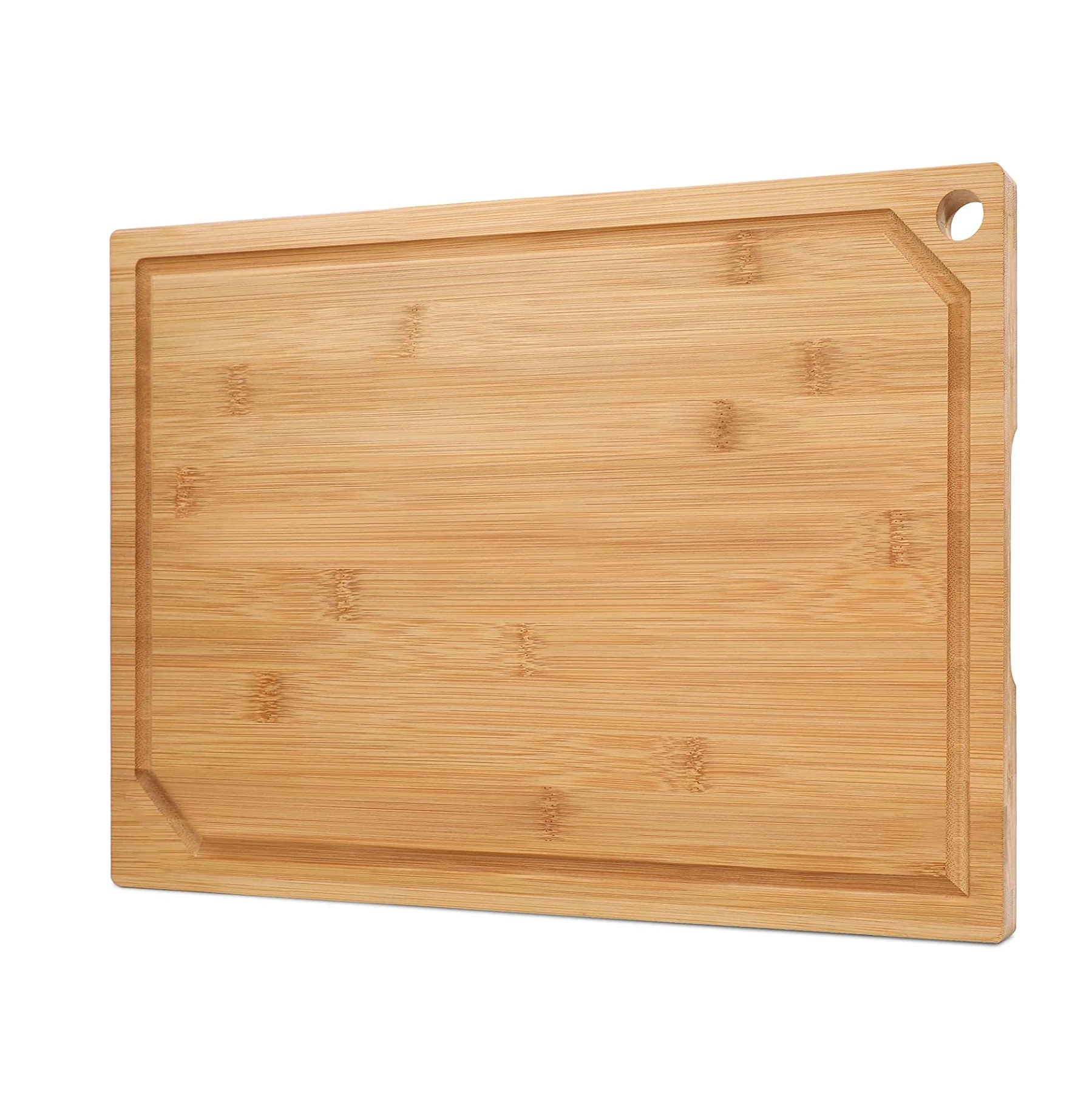Extra Large Bamboo Cutting Board for Kitchen, Heavy Duty Wood Cutting Boards with Juice Groove