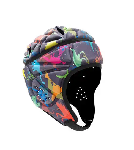 Adults Youth Adjustable Soccer Head Protective Rugby Soft Helmet Goalkeeper Rugby Helmet