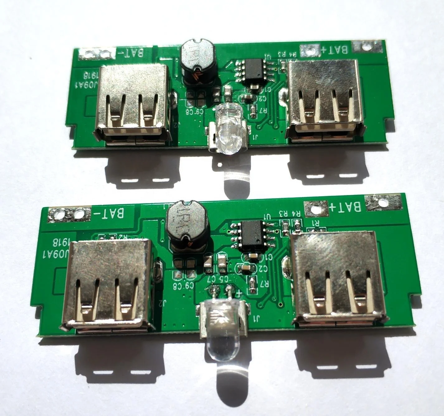 PCBA портативное зарядное устройство печатная плата с usb-портом для зарядки схема