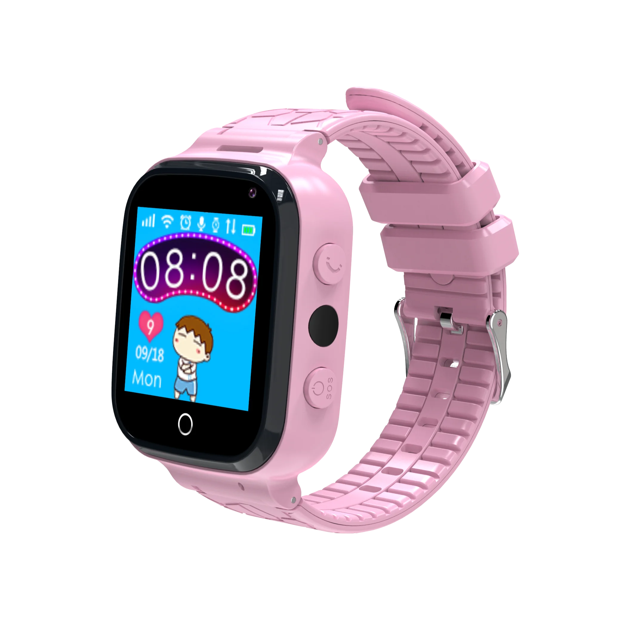 Новинка 2023, Детские Смарт-часы G100C 1,44 дюйма с Gps-трекером и видеозвонком 4G, умные часы с Sim-картой