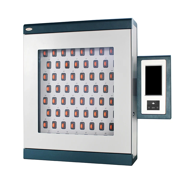 Intelligent Large Electronic Key Storage Cabinet Management System 64 English  LANDWELL I-keybox -64