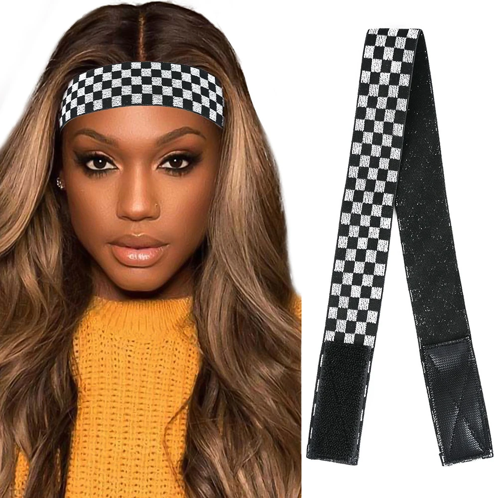 wholesale free sample manufacturer custom logo blonde wig elastic bands without wig