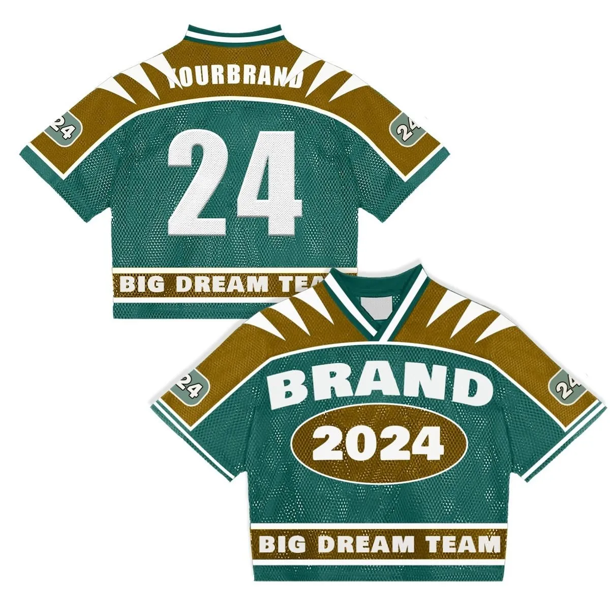 Wholesale Retro Soccer Jerseys Custom Embroidery Name Number Stitched American Football Jersey Stylish Tshirts For Men