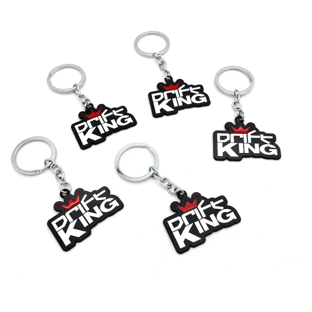 Custom JDM Modified Metal Keychain Creative Robot TAXI Pendant Personalized Decorative Accessory