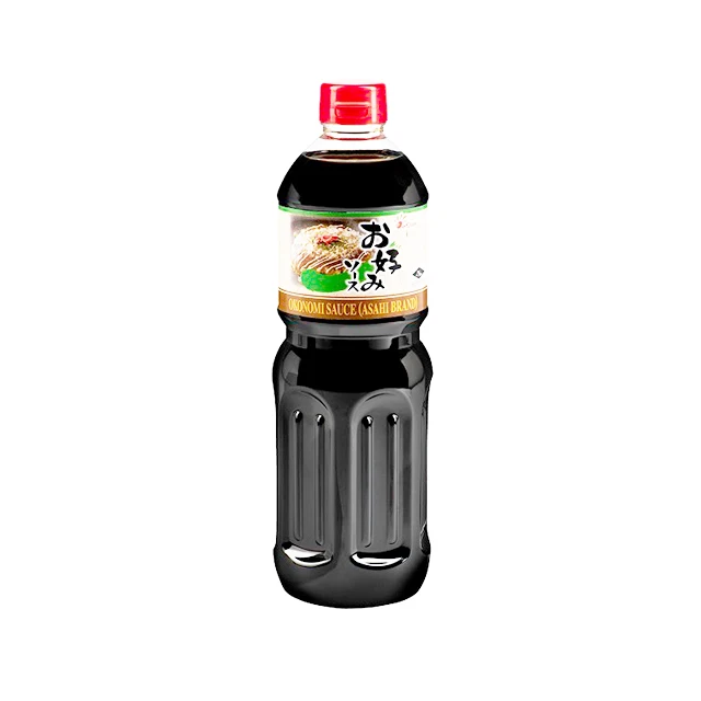 New Arrival Japanese Okonomi Seasoning Sauce Little sour and little sweet Taste 1000 ml in PET Bottle Packaging