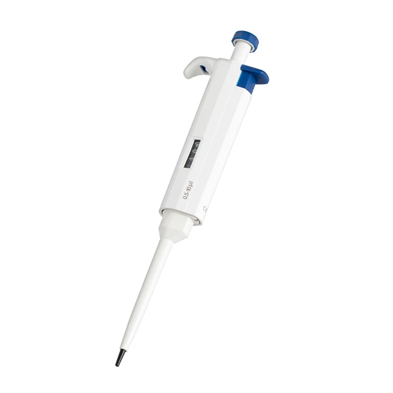 Laboratory liquid adjustable volume pipette gun single channel manual pipette automatic micropipette fixed volume