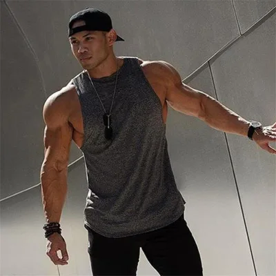 
Private label compression tank top men wholesale bodybuilding stringer tank top bodybuilding 