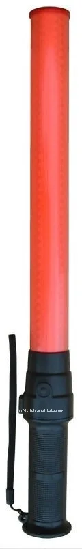 red flash led traffic baton with strong magnet