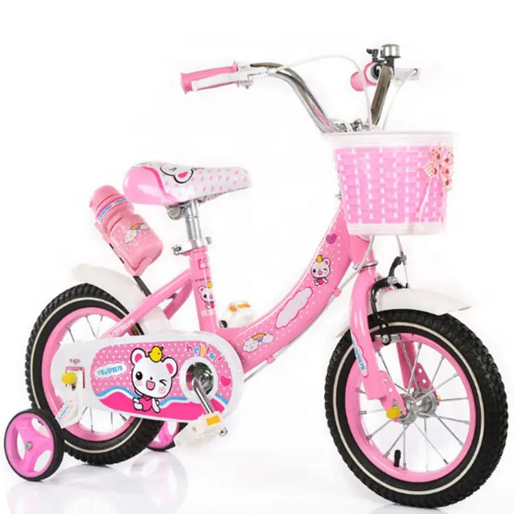High steel frame kids girls cycle 12 14 16 18 inch children bicycle / New Model Unique Kids Bike / Baby Girl Cycle for children
