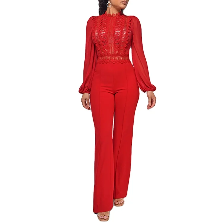 Elegant Lace Long Sleeve jumpsuits elegant jumpsuits for women