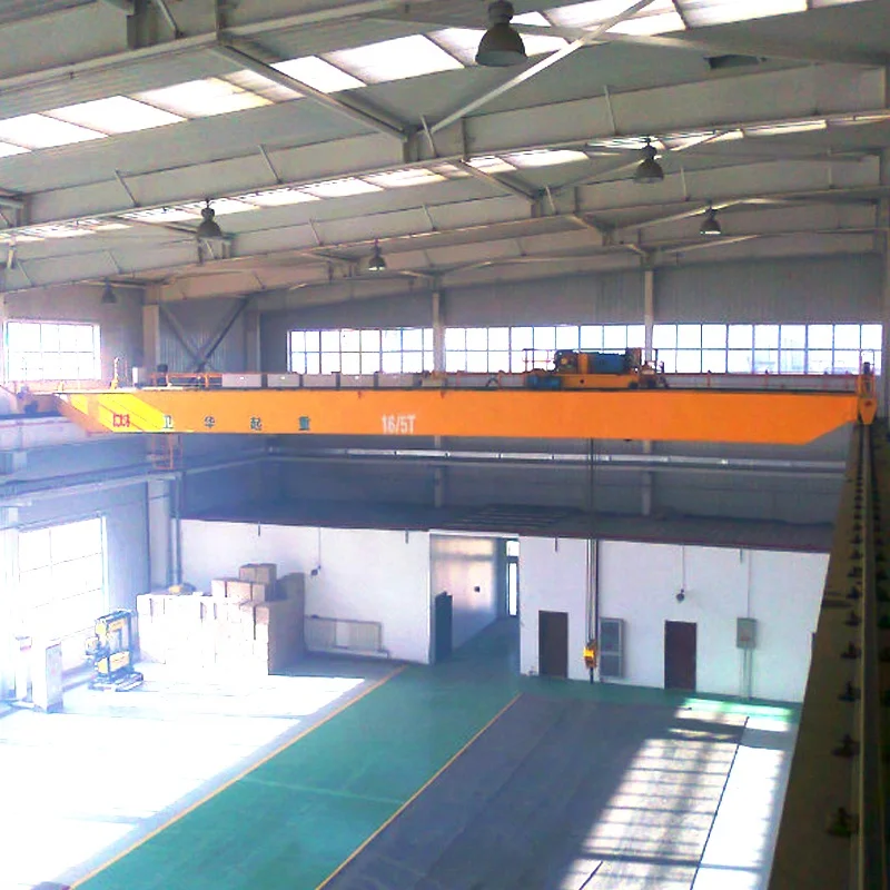 WEIHUA European Style Double Beam Girder Overhead Bridge Crane 25 tons Span 20m Lifting Height 9m