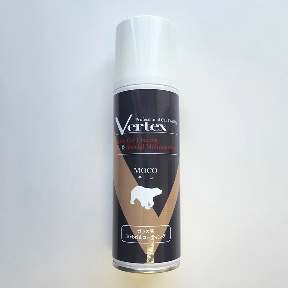 Contains no fluorine compounds Vertex MOCO gloss and luster auto car care chemical