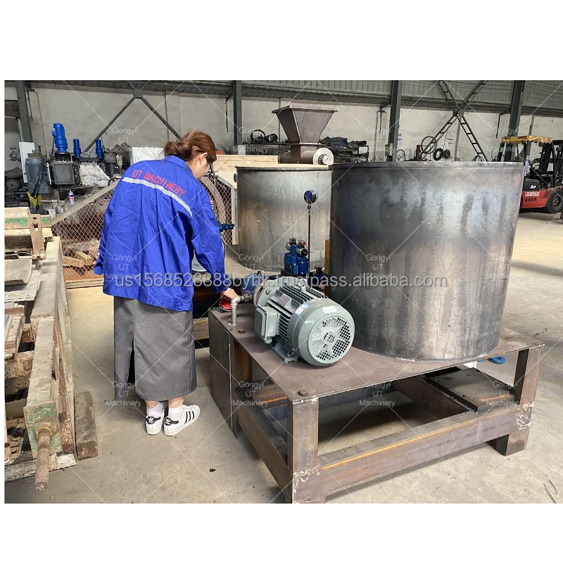 New Used Shredded Paper Briquette Press Machine Equipment for Converting Paper Dust into Briquets Featuring Core Motor Component