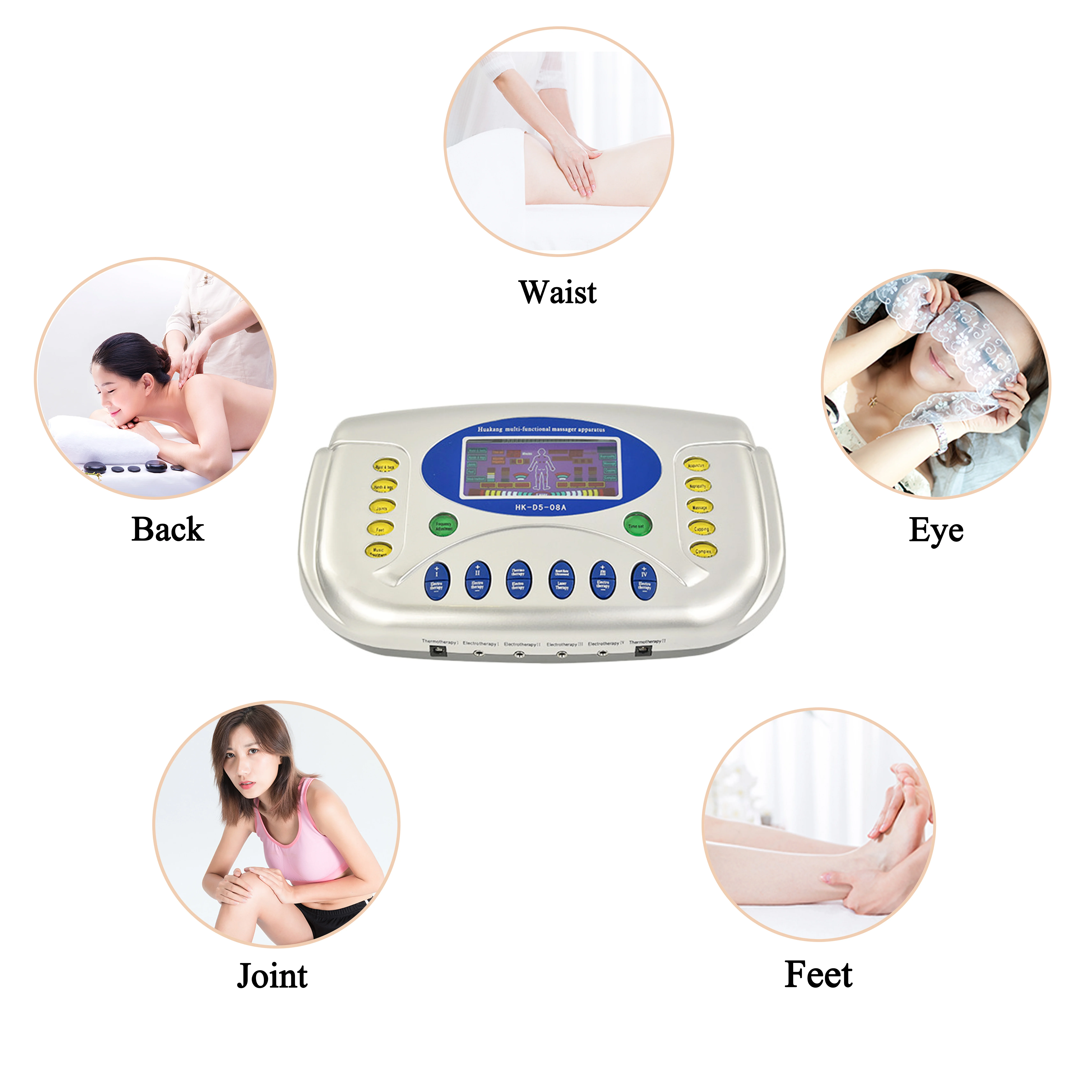 Best Selling Problem Solving Relaxing Products Breast Body Mini Breast Massager Electrodomesticos Stimulator Pulse Tens Machine