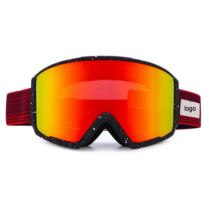 Enhanced surface and full  coated lenses   heated ski goggles