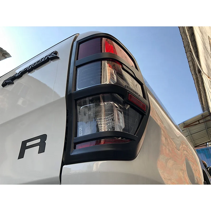 4x4 Accessories Body Parts Abs Matte Black Head Light Cover For Ranger 2012+