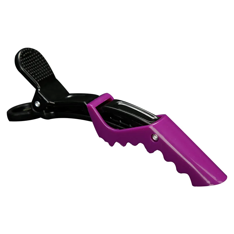 Durable Strong Hold Fixing Hair Cutting Styling Clip Crocodile Carbon Alligator Clipsligator Clips