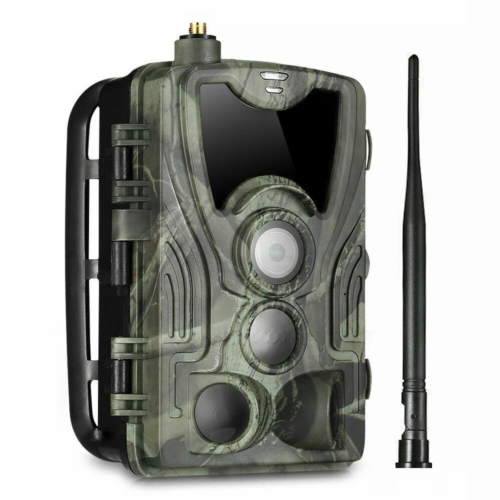 
GSM Wilflife Camera HC-801M Hunting Camera 20MP 3PIR 120 Degree Motion Detection Scouting Trail Camera 
