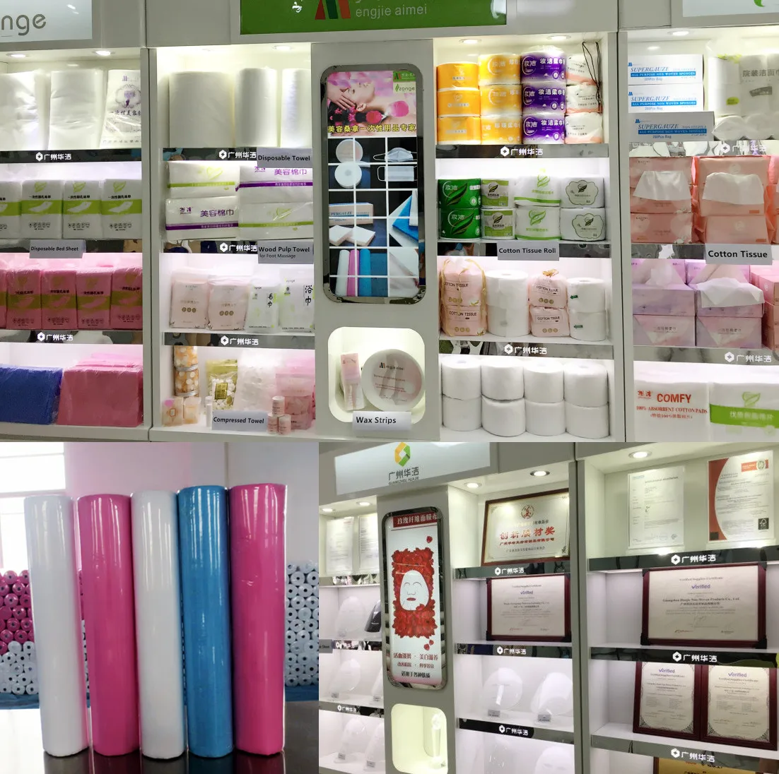Factory OEM Wholesale Remover Makeup Cotton Face Pad Natural Cotton Round Disposable Cotton Pad