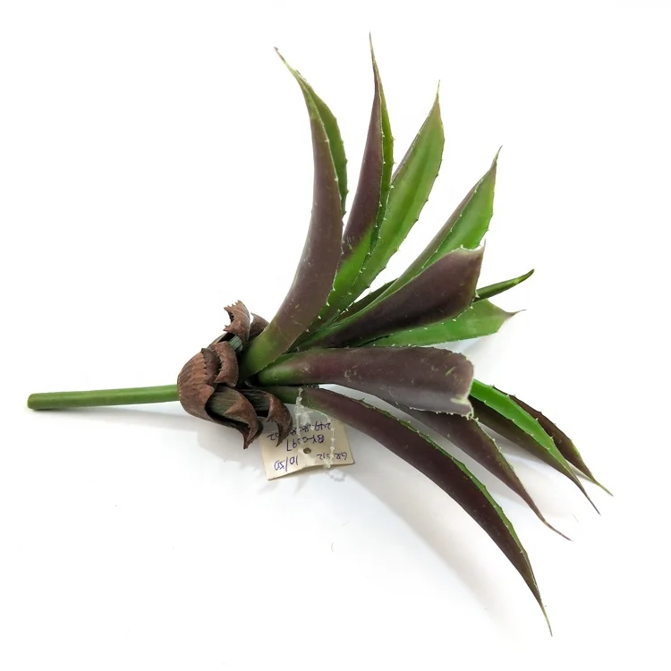 Sale Indoor Decoration PE Little aloe vera realistic Artificial succulents plants