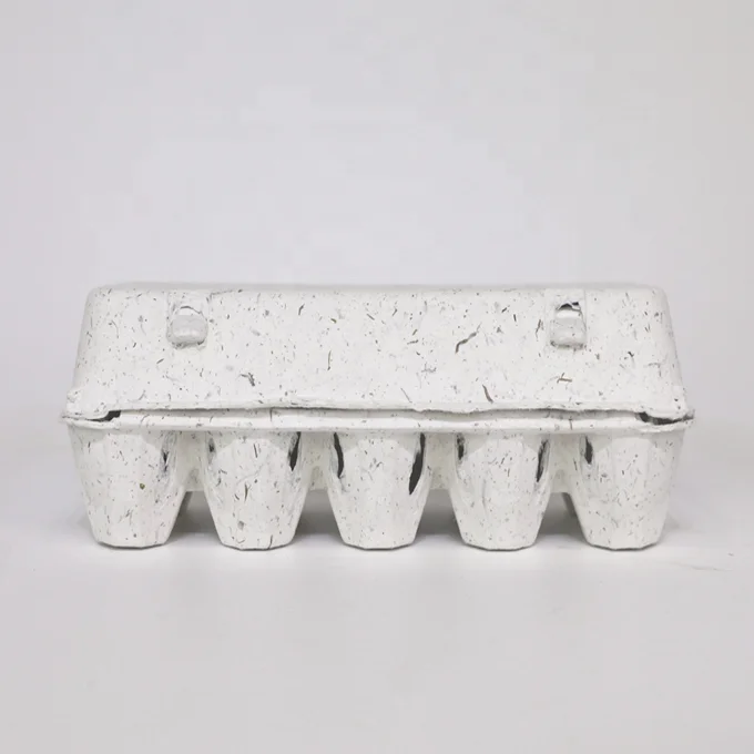 
Eggs Cartons Seaweed Extract Upcycling Non plastic 10 Holes Buffer Effect Chemical Free Sturdy Pulp Tray Hardness Made by Korea 