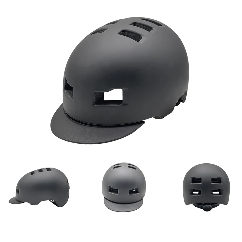 Electric bicycle commute scooter helmet for adult youth road riding cyclist helmet with visor casco de helmet for bmx skate