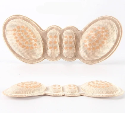 1 Pairs Heel Insoles Patch Pain Relief Anti-wear Shoe Cushion Pads Feet Care Heel Protector Adhesive Back Sticker Shoes Insert