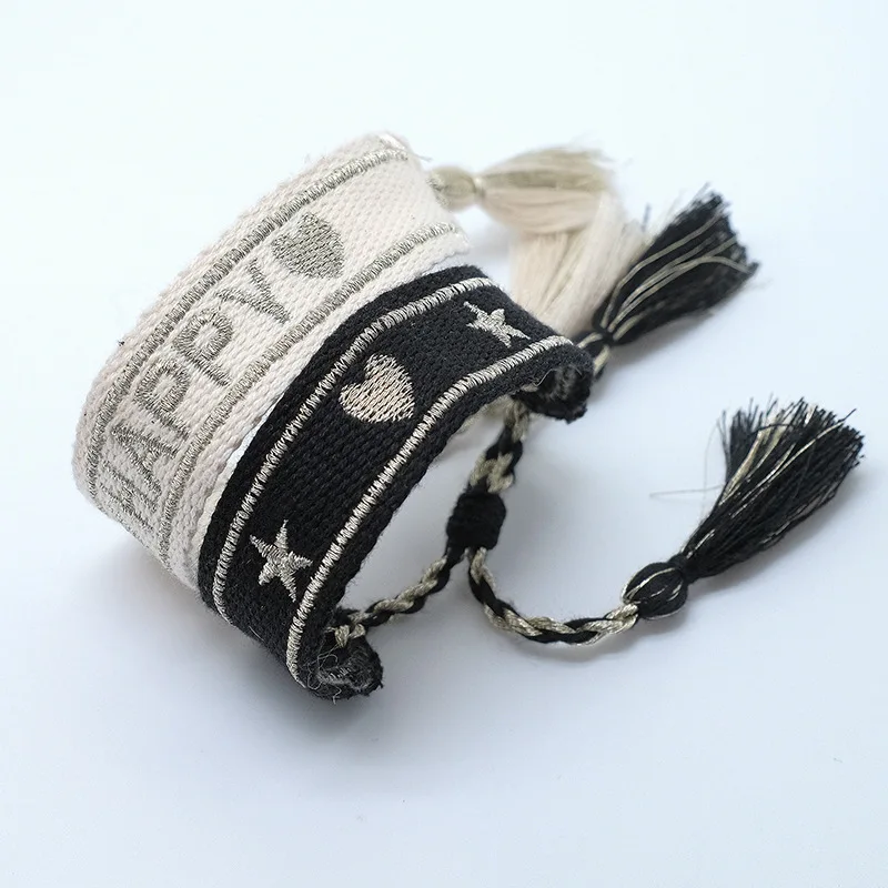 High Quality Bohemian Style Colorful Promotional OEM Competitive Price Friendship Weaving IDY Bracelet