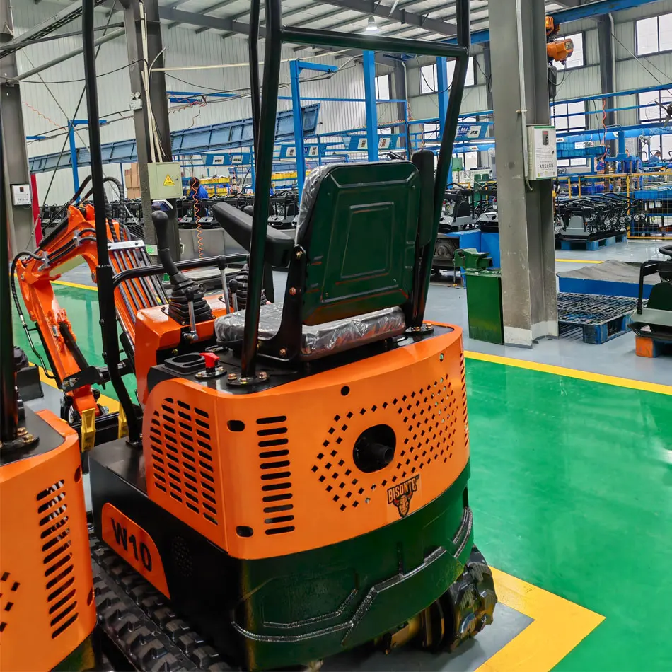 mini excavator Quiet operation for reduced noise pollution