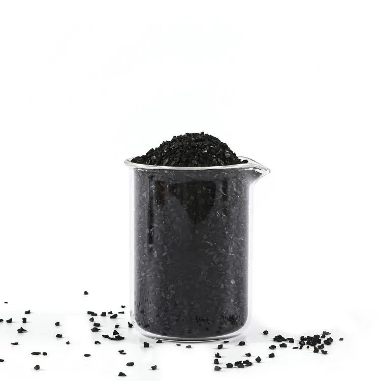 granular activated carbon coconut shell charcoal Black particles water treatment coconut shell activated carbon