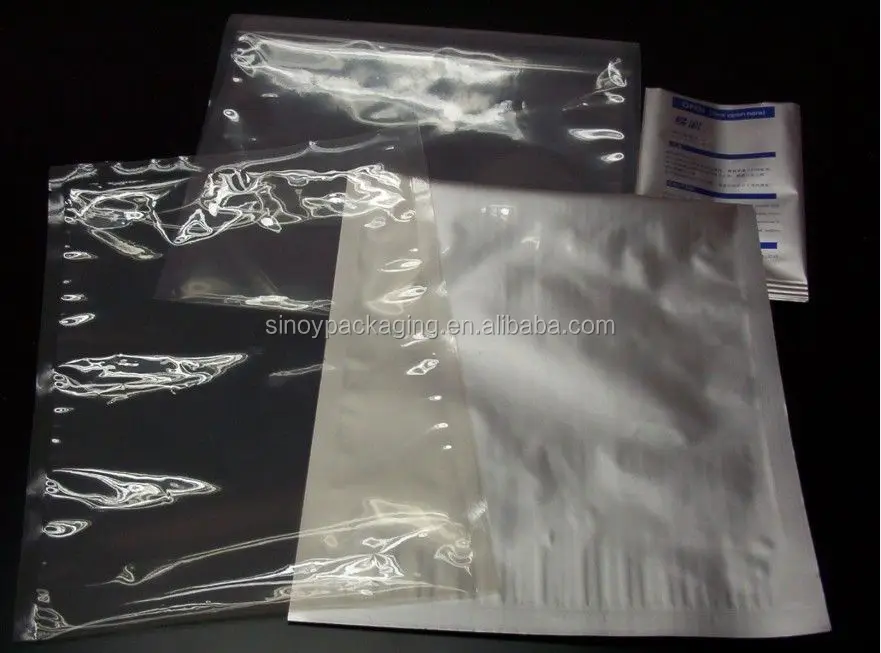 Biodegradable BPA free small custom plastic package smoked fish packaging Vacuum Bag heavy duty Food Storage pouch