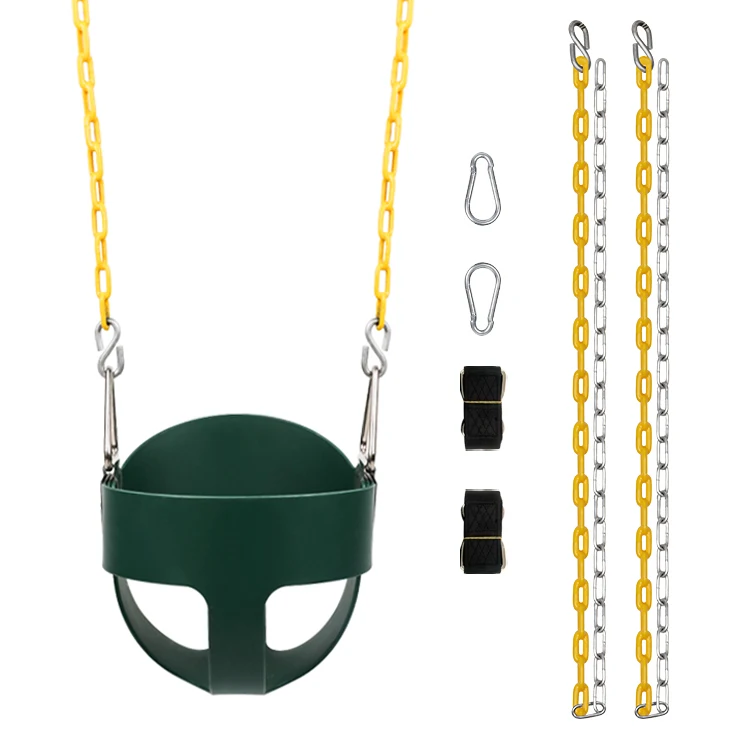 Dropship Outdoor playground swing seat toddler swing seat baby full bucket swing seats
