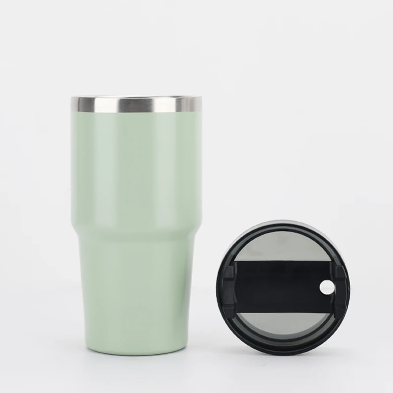 2022 hot selling new stainless steel water tumbler double walls vacuum insulated 20 OZ 600 ML  beer cup with straw