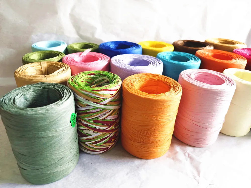 Custom Lighting Handmade Natural Raffia Grass Vintage Lampshade Ceiling Floor Paper Lamp Shade