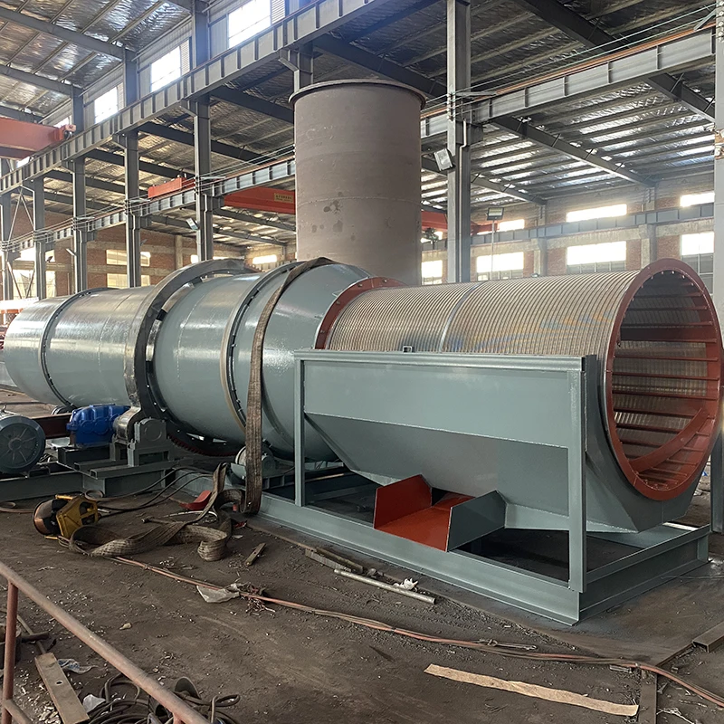 High quality dirty rock and alluvial sand ore washing machine rotary drum scrubber