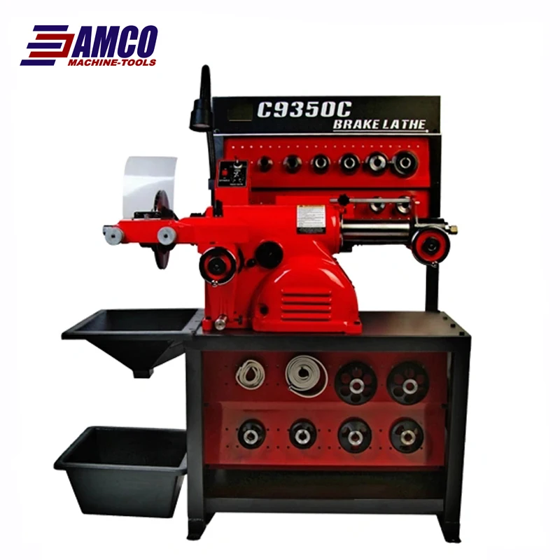 Токарный станок с комбинированным дисковым/барабанным тормозом со стендом и стандартным инструментом C9350C