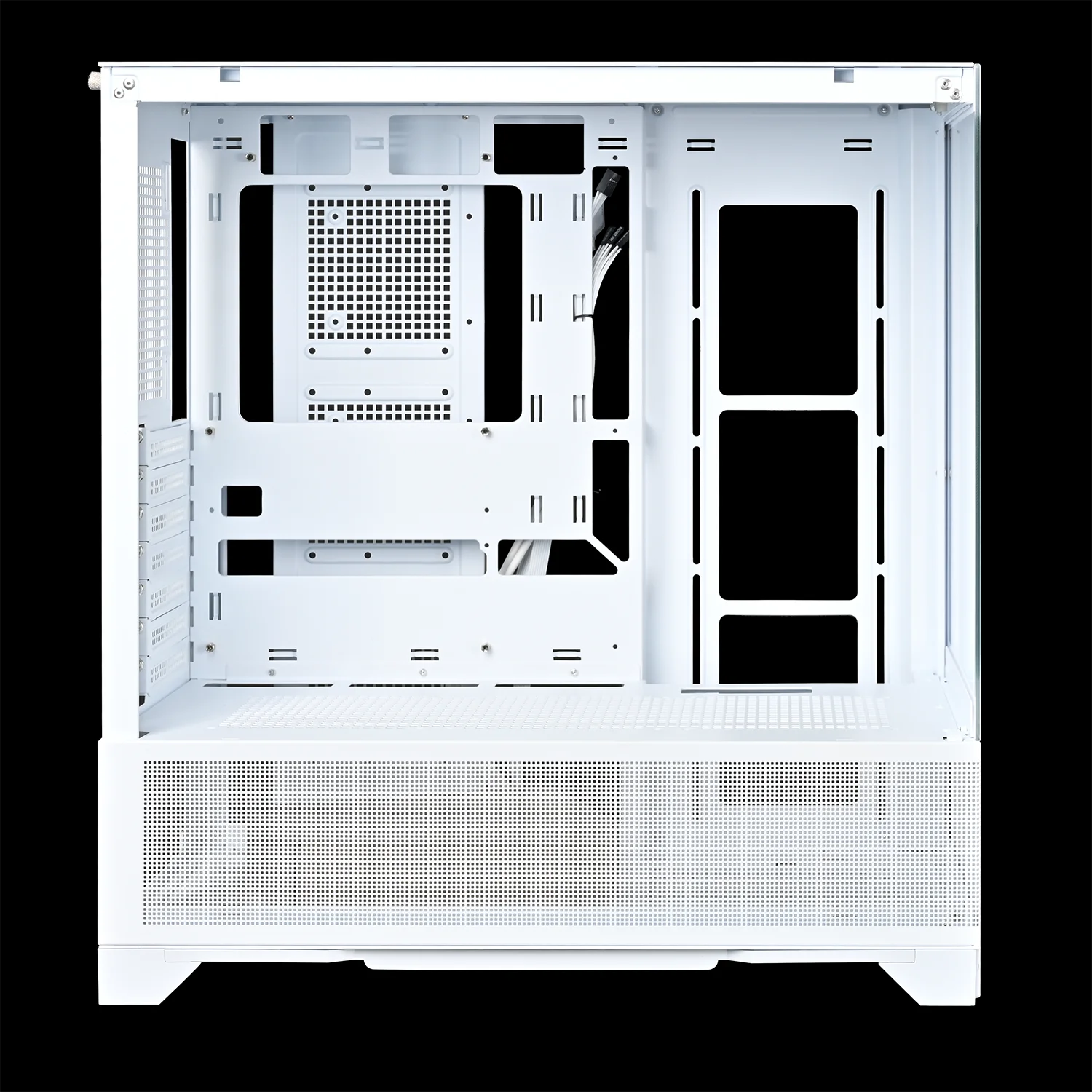 Factory Fashion Design Gaming Computer Cases 0.5mm SPCC Structure 245 Glass Version Pc Case MATX Gaming Case for PC with RGB Fan