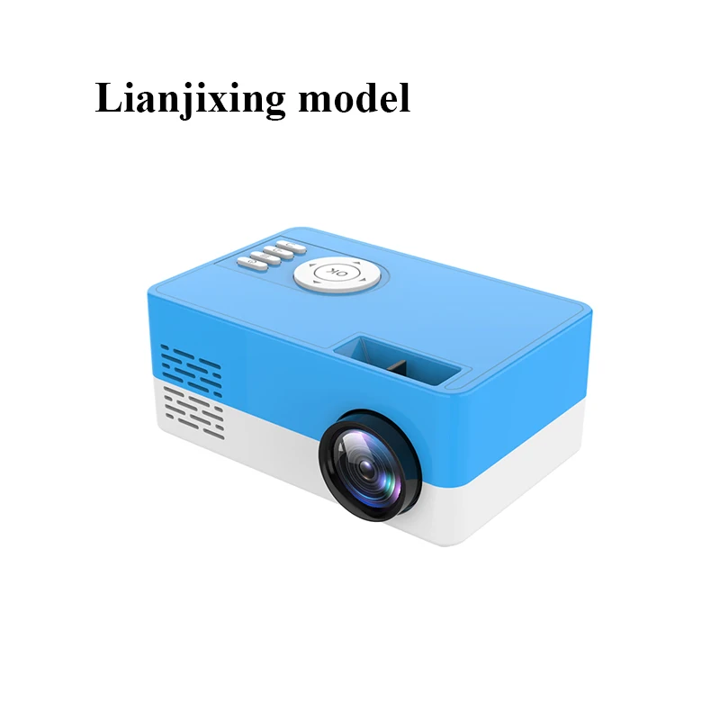 Factory Outlet Hot Network Yellow/Black/Pink/Blue J15 LED Portable 1500lumen 3.5mm 320x240 Pixel Mini Projector Home Media Play