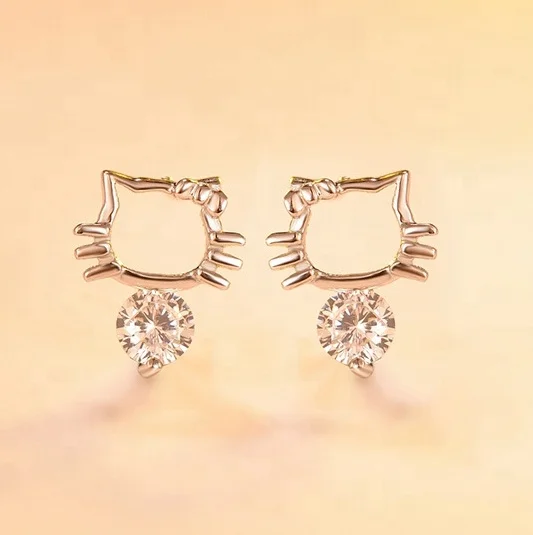 Ожерелье и серьги для женщин девушек из серебра 925 пробы с фианитами