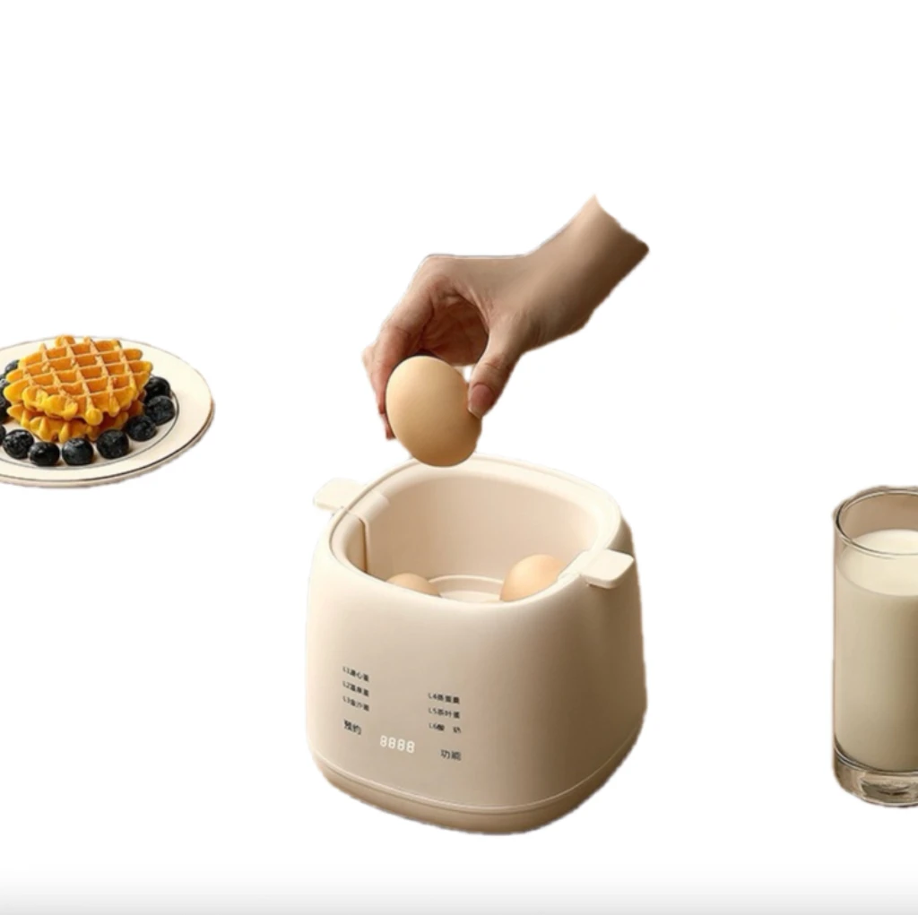 Многофункциональная Автоматическая маленькая яйцеварка Электрический йогурт машина для приготовления яиц завтрака паровой артефакт согревающий сердце