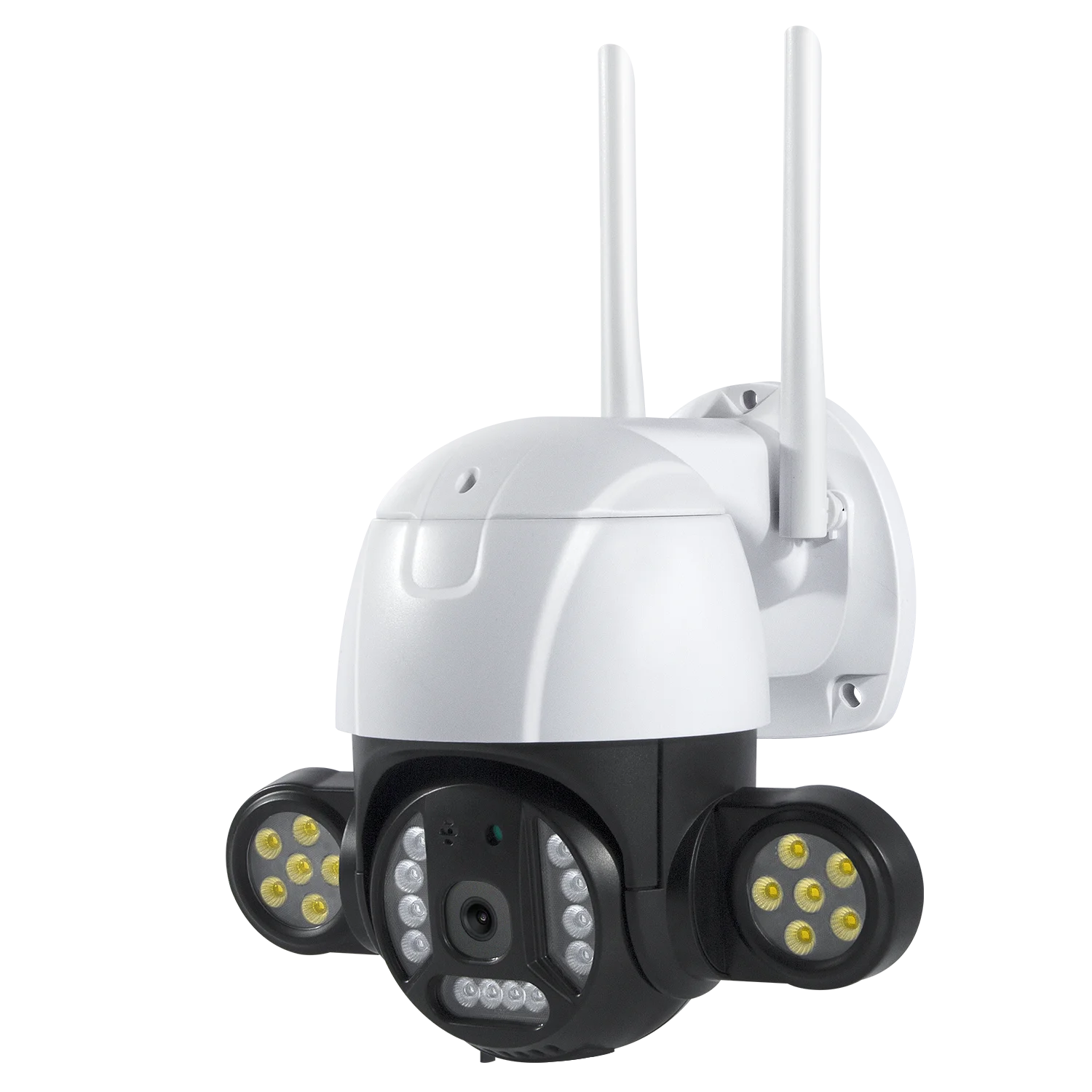 Белый свет PTZ 1080P Wi-Fi камеры видеонаблюдения HD IP домашняя беспроводная умная передача данных на открытом воздухе обнаружения человека Icsee