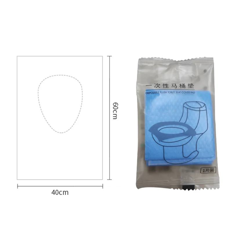 Wholesale Price Baby Chair Cover Plastic Custom Printed Disposable Toilet Seat Covers
