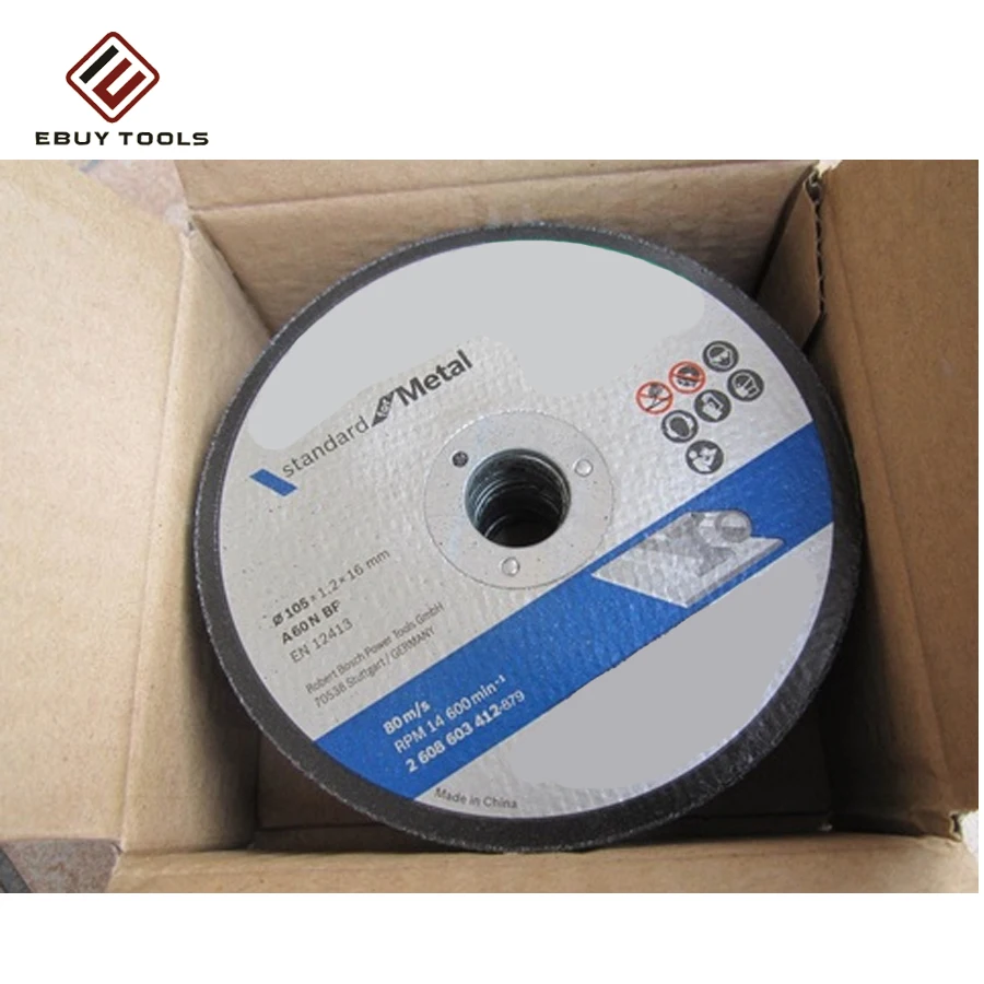 Excellent Wholesale Good Sale Abrasive Tools T42 Resin Convox Shape Stone Metal Cutting and Grinding Wheel