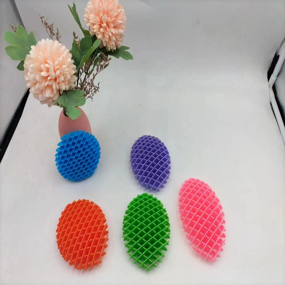 2024 New Fidget Toys 3D Deformation Elastic Mesh Morf Worm Fidget Toy