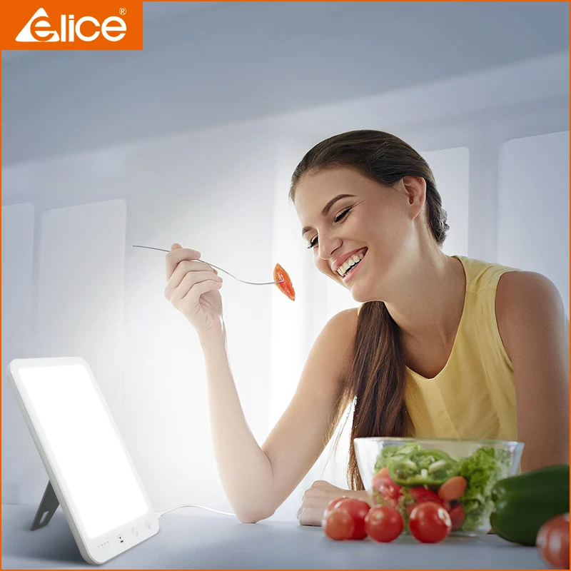 Modern design JSK-30 UV free light led therapy lamp photo therapy lamp for enhance sleep & focus