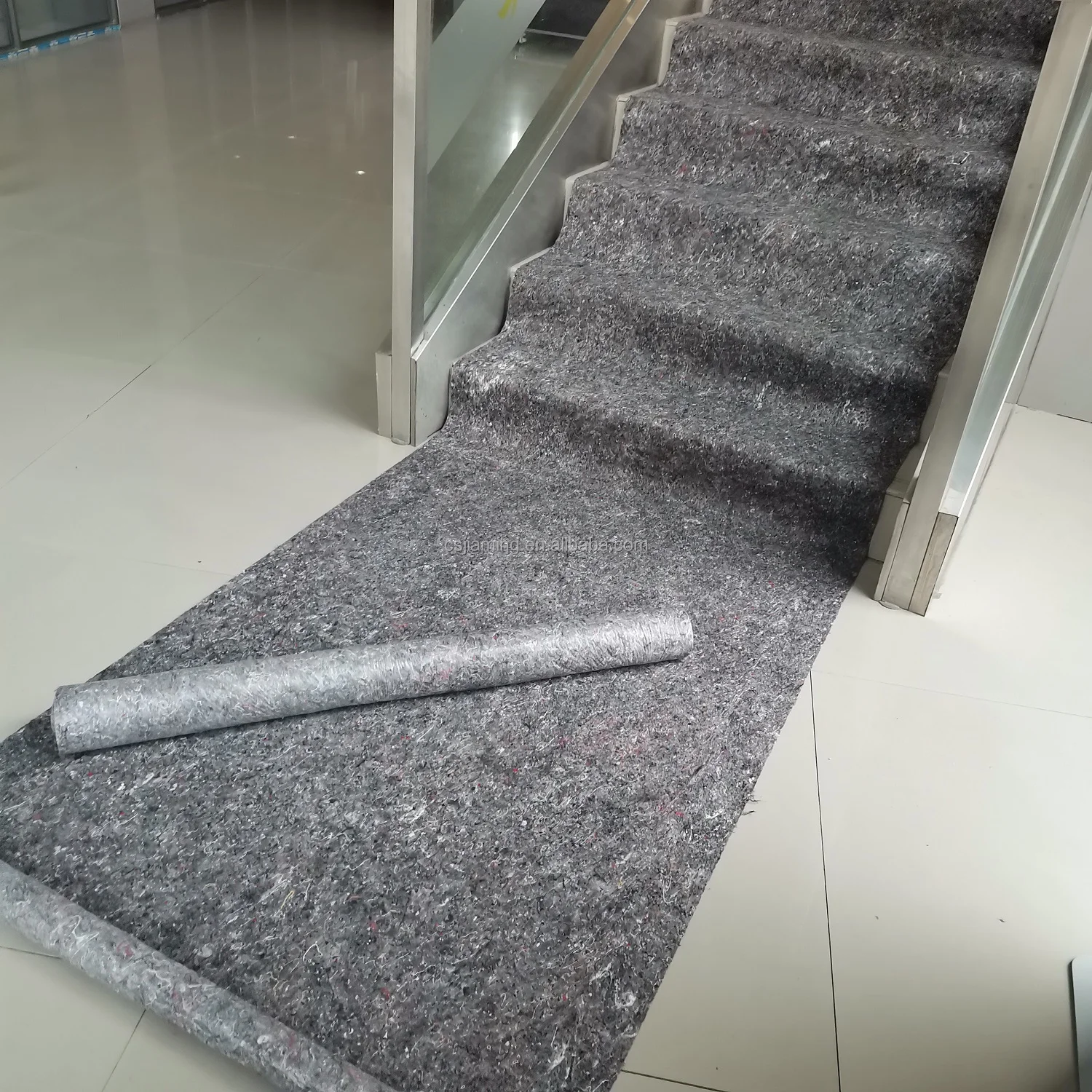 220g 1x50m Hot Sale Protective Flooring Felt Fabric Painting Covering Fleece Roll Painter Mat